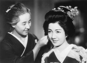 Takihana Hisako and Todoroki Yukiko in Unending Advance (1937)