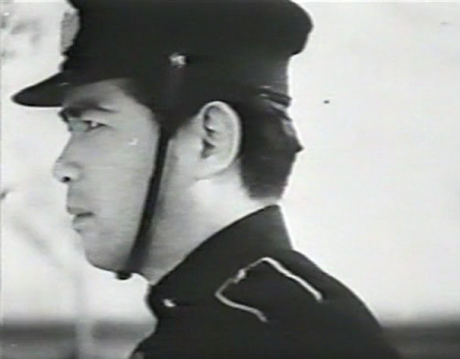 Photo of Officer Itami in the film